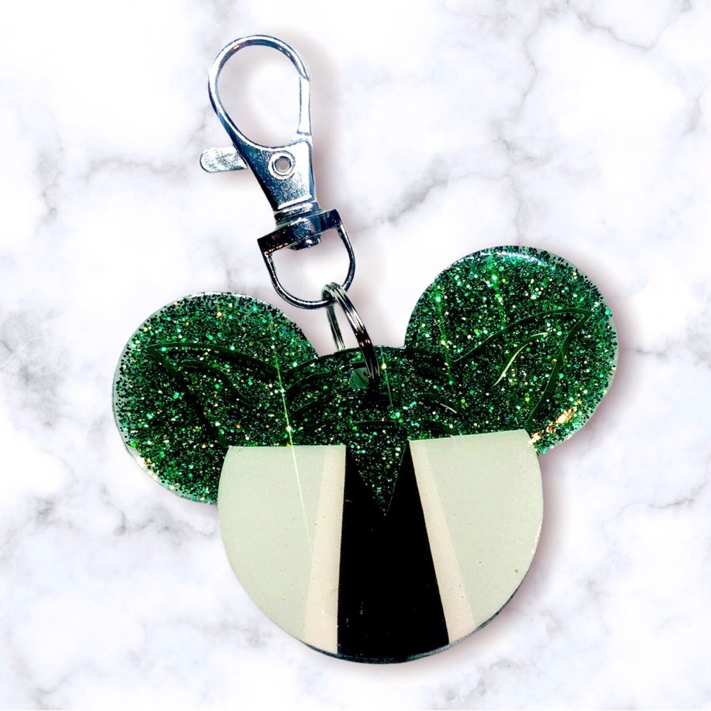 Mouse shaped Disney Star Wars Yoda Keychain